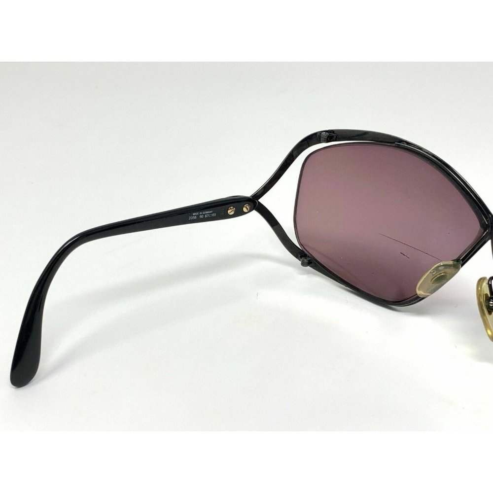 Vintage CHRISTIAN DIOR 2056 90 67mm BUTTERFLY Eyeglasses Frame GERMANY 67 [] 03 - Picture 5 of 12